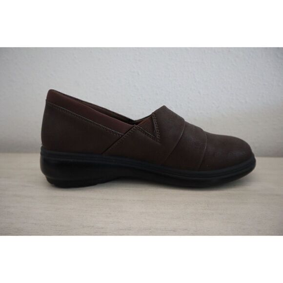 Easy Street31-3446 Women's Sz 6M Brown Matte/Combo Maybell Slip-On Flats - Picture 6 of 14